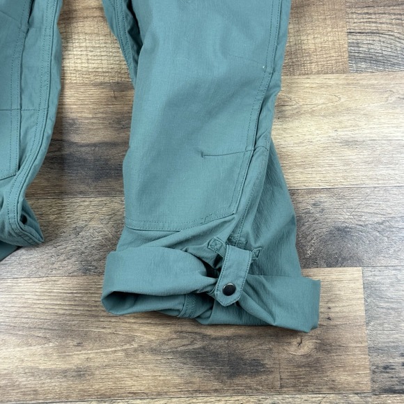 Duluth Trading Co Women's Heirloom Gardening Overalls Green Small X 31 EUC - Picture 3 of 9